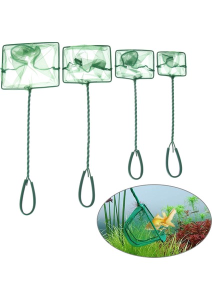 4 Inç Tarzı Akvaryum Balık Ağı Yuvarlak Kare Balık Tankı Ağı Huni Şekilli Balık Ağı Akvaryum Aksesuarları Güvenli Ince Ağ Balık Ağları (Yurt Dışından) modelleri