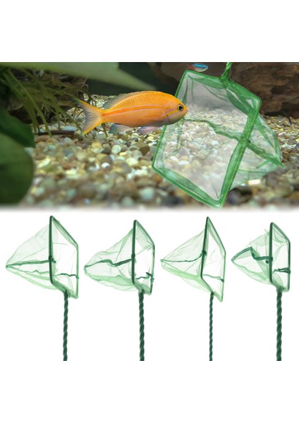 4 Inç Tarzı Akvaryum Balık Ağı Yuvarlak Kare Balık Tankı Ağı Huni Şekilli Balık Ağı Akvaryum Aksesuarları Güvenli Ince Ağ Balık Ağları (Yurt Dışından) fırsatları