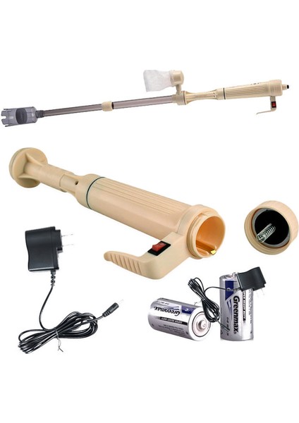 Güç Adaptörü Stili Balık Tankı Temizleyici Sifon Temizleyici Akvaryum Balık Tankı Vakum Temizleyici Pompa Su Filtresi Aracı Kum ve Çakıl Için (Yurt Dışından)