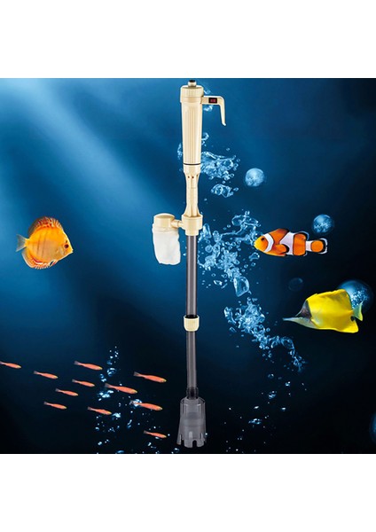 Güç Adaptörü Stili Balık Tankı Temizleyici Sifon Temizleyici Akvaryum Balık Tankı Vakum Temizleyici Pompa Su Filtresi Aracı Kum ve Çakıl Için (Yurt Dışından) fırsatları