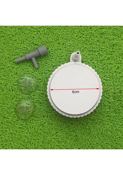 Beyaz 6cm Tarzı Yeni Nano Balık Tankı Akvaryum Hava Taşı Oksijen Aerator Artan Hava Kabarcık Havuzu Pompası Hidroponik Oksijen Kaynağı Taşı 2.5cm (Yurt Dışından)
