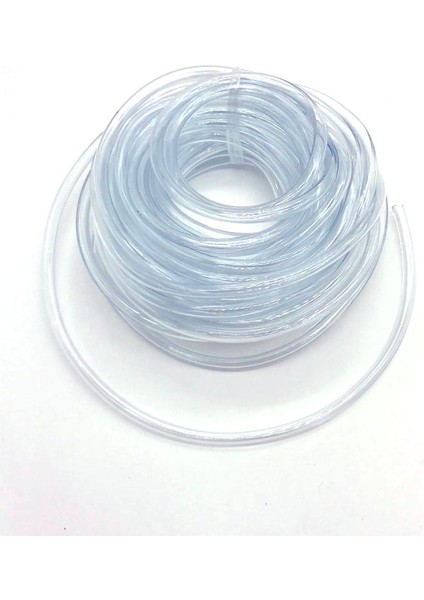 Şeffaf Stil 10M Akvaryum Oksijen Pompası Hortumu Hava Kabarcığı Taşı Akvaryum Balık Tankı Havuz Pompası Hortumu 4*6mm Beyaz Siyah Renkli Esnek Tüpler (Yurt Dışından)