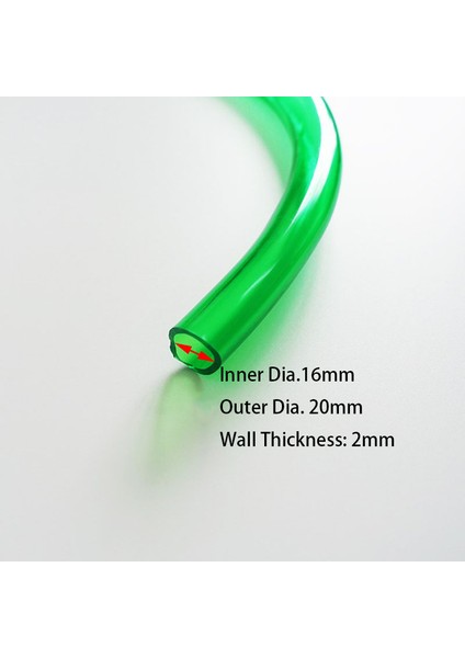 16MM Tarzı 1 Milyon Yeşil Akvaryum Su Borusu Oksijen Pompası Su Pompası Hortumu Hava Kabarcığı Taşı Akvaryum Balık Tankı Gölet Pompası Borusu (Yurt Dışından) modelleri