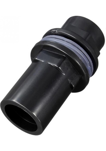 Siyah Stil 20 mm Pvc Balık Tankı Akvaryum Düz Bağlantı Parçası Su Geçirmez Boru Birleşim Fishtank (Yurt Dışından)