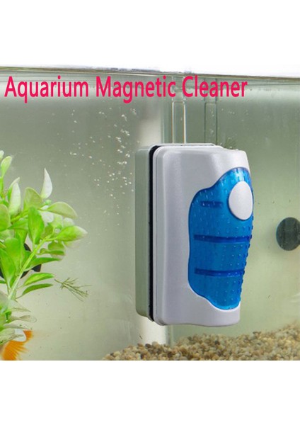 Mavi Stil 6.5x 3.5x6.5cm Manyetik Pratik Yüzen Manyetik Fırça Akvaryum Balık Tankı Cam Yosun Temizleyici Temizleyici Akvaryum Pencere Temizleme Mıknatıslar Fırça (Yurt Dışından) fiyatları
