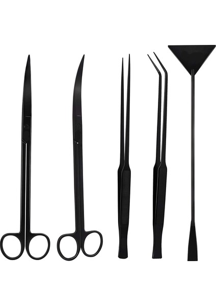 S650 Stili 25 cm Akvaryum Cımbızı Paslanmaz Çelik Balık Tankı Temizleme Araçları Seti Için Sucul Bitkiler ve Su Manzarası Aracı Seti (Yurt Dışından)