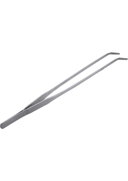 Çarpık Stil En Iyi Promosyon Universal 27CM Akvaryum Bitkisi Karides Mercan Tankı Düz Cımbız Paslanmaz Çelik Taşlı Cımbız (Yurt Dışından)