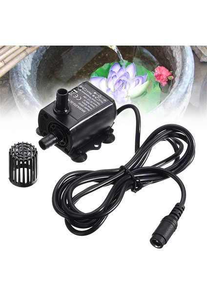 Ultra Sessiz Daldırma Su Pompası Dc 12V 10W Mikro Çeşme Pompası Fırçasız Pompa Filtre Su Geçirmez Akvaryum 400LH (Yurt Dışından) fiyatları