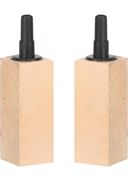 Ahşap Tarzı S Beden Doğal Ahşap Akvaryum Hava Kabarcık Taşı Difüzörü Pratik Balık Tankı Oksijen Pompası Artırıcı Hava Difüzörü (Yurt Dışından)