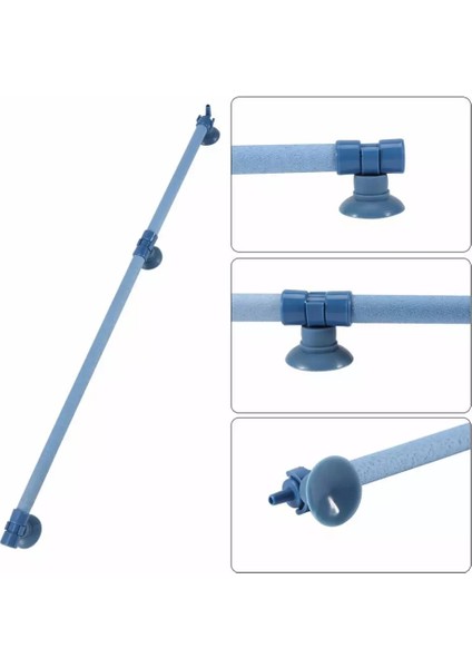 Mavi 10 Inç Tarzı 5 Boyutlu Akvaryum Oksijen Pompası Yaratıcı Taze Hava Taşı Akvaryum Havalandırma Cihazı Kabarcık Barı Hava Şeridi Hava Pompası Balık Tankı (Yurt Dışından) modelleri