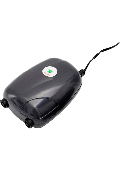 5W Tarzı Ab Fişi Akvaryum Hava Pompası Balık Tankı Mini Kompresör Tek Çift Çıkışlı Vana Tüp ile Su Ürünleri Aksesuarları 220V 3W 5W (Yurt Dışından)