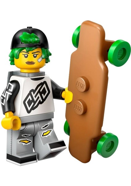 Minifigür 71048 Seri 27 - 07 Longboarder