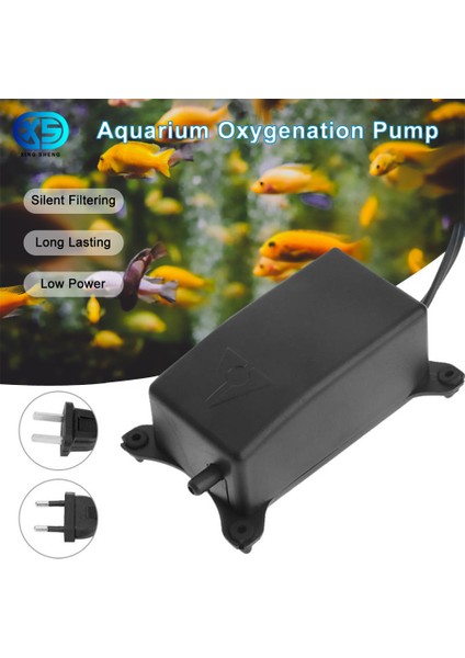 Abd Fiş Stili Ultra Düşük Gürültülü Akvaryum Hava Pompası Balık Tankı Mini Hava Kompresörü Oksijen Pompası Akvaryum Balık Tankı Oksijen Pompası Şok Emilimi (Yurt Dışından) fiyatları