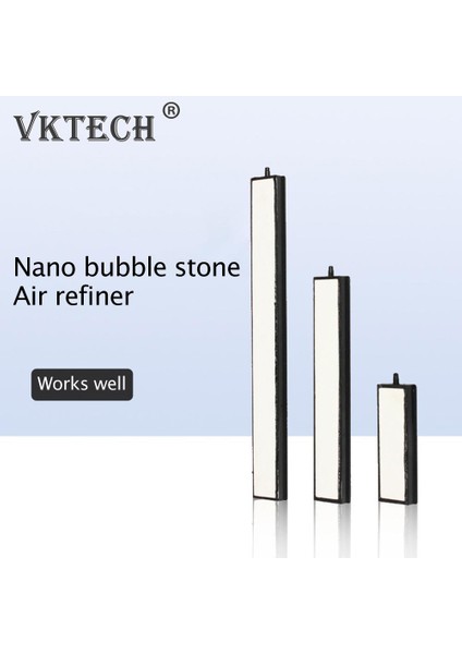 10X4CM Tarzı Balık Tankı Havalandırma Hava Taşı Barı Akvaryum Oksijen Pompası Şerit Kabarcık Taşı Difüzör Yüksek Verimlilik ve Kirlilik Içermeyen (Yurt Dışından)