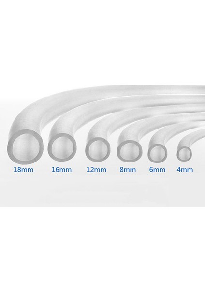 1 Metre Tarzı 12 mm Akvaryum Oksijen Pompası Su Pompası Hortum Hava Kabarcığı Taşı Akvaryum Balık Tankı Göl Pompası Tüp (Yurt Dışından) fırsatları