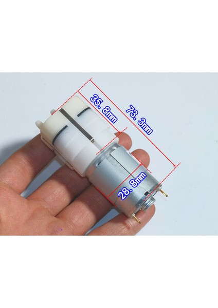 DC12V Mikro Vakum Pompası Büyük Emiş KPM32E Diyafram Pompası Hava Pompası Ultra Büyük Akış (Yurt Dışından)