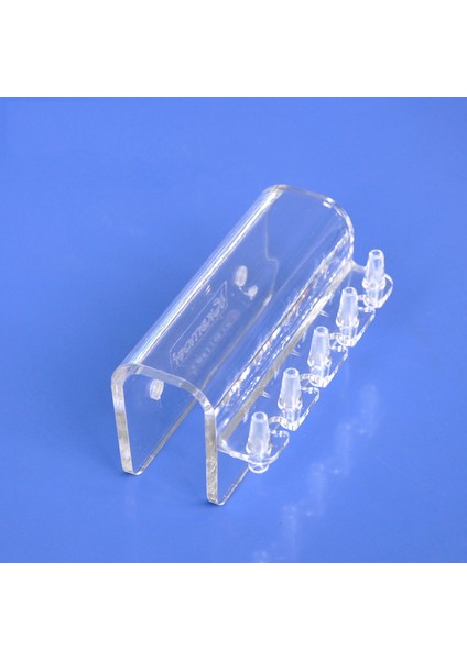 Beyaz Stil 72X39.5MM Akvaryum Yumuşak Hortum Tutucu Dozaj Pompası Hava Mercan Tankı 5 Tüp Buret Raf Boru Askı Kelepçe Braketi Montaj Manifold (Yurt Dışından) modelleri