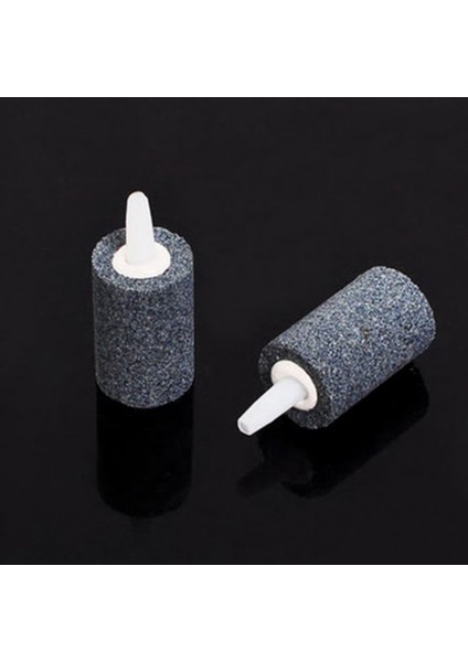 Gri Tarzı 1.5cmx2.5cm Silindirik Hava Kabarcığı Taşı Akvaryum Balık Tankı Havalandırıcı Pompa Hidroponik Oksijen Difüzörü Oksijen Mineral Kabarcık Aksesuarları (Yurt Dışından)