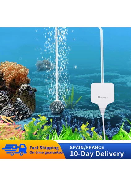 NO.4104 Stili 110V Abd Fişi Balık Tankı Nano Hava Kompresörü ile 110V 220V 1.8W Ultra Sessiz Akvaryum Hava Pompası Hava Taşları Silikon Hortumlar Hydropoumps (Yurt Dışından)