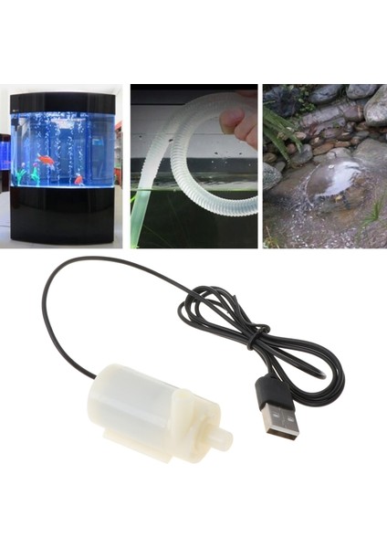 Gösteri Stili Olarak Mini Dc 5V Şarj Edilebilir USB Güçlü Su Motoru Balık Tankları Akvaryum Mikro Daldırma Su Pompası Aksesuarları (Yurt Dışından) fırsatları