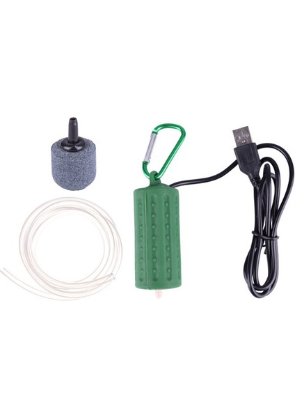 No.1 Tarzı Tek Boyut Balık Tankı Sessiz USB Oksijen Arttırma Pompası Mini USB Su Pompaları Açık Balıkçılık Oksijenasyon Pompası Anahtarlık Toka Akvaryum Malzemesi (Yurt Dışından)