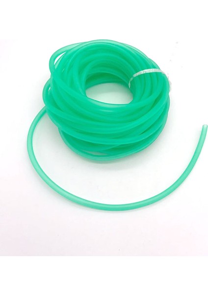 Yeşil Stil 10M Akvaryum Oksijen Pompası Hortumu Hava Kabarcığı Taşı Akvaryum Balık Tankı Havuz Pompası Hortumu 4*6mm Beyaz Siyah Renkli Esnek Tüpler (Yurt Dışından)