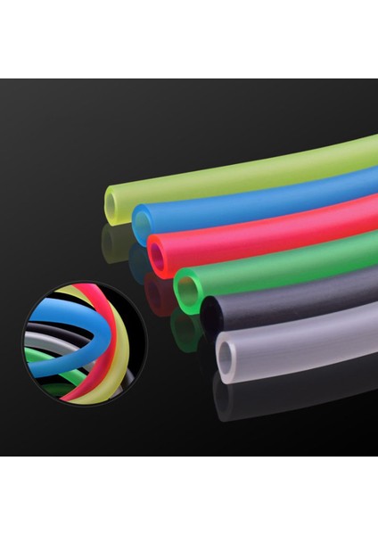 Yeşil Stil 10M Akvaryum Oksijen Pompası Hortumu Hava Kabarcığı Taşı Akvaryum Balık Tankı Havuz Pompası Hortumu 4*6mm Beyaz Siyah Renkli Esnek Tüpler (Yurt Dışından) modelleri