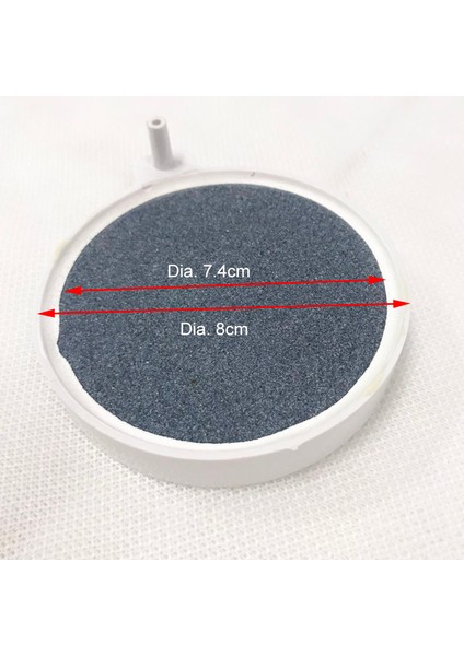 Temel Stil Olmadan Çap 8cm 80MM Balık Tankı Akvaryum Hava Taşı Oksijen Aeratori Hava Kabarcıkları Hidroponik Oksijen Kaynağı Pond Pompası Artırma (Yurt Dışından) indirimleri