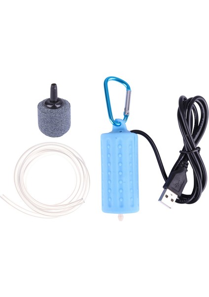 L Tarzı Ultra Sessiz Yüksek Enerji Verimli USB Akvaryum Filtresi Balık Tankı Oksijen Hava Pompası Oksijen Arttırma Pompası (Yurt Dışından)