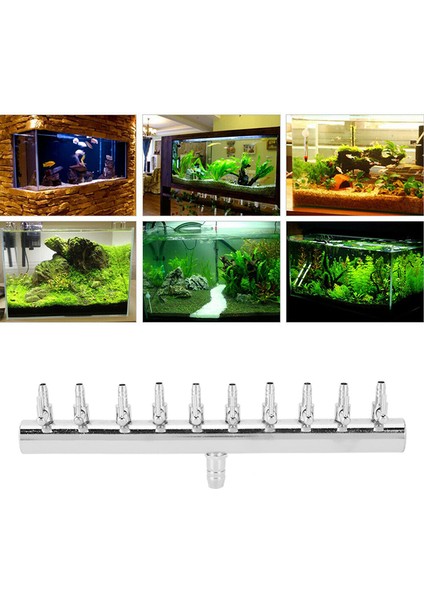 5 Kafa Stili Akvaryum Hava Akışı Bölücü Hava Akış Kontrol Valfi Özel Valf Balık Tankı Bölücü Balık Tankı Için Ücretsiz Hava Pompaları ve Aksesuarlar (Yurt Dışından) fırsatları