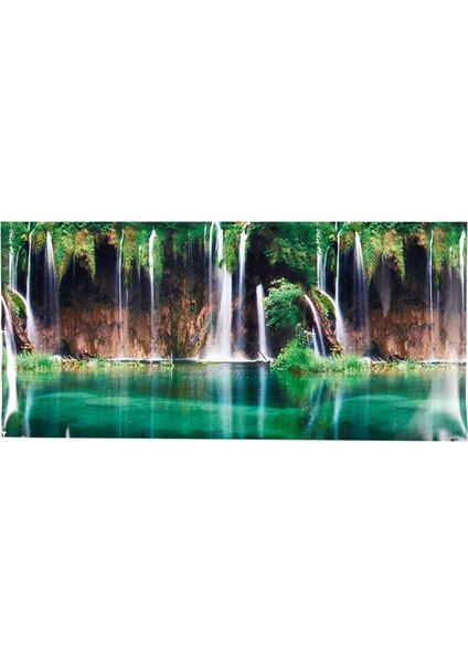 Mavi Stil Tek Boyut Mavi Taze Deniz Arka Planı Akvaryum Okyanus Manzara Poster Balık Tankı Arka Planı (Yurt Dışından) fiyatları