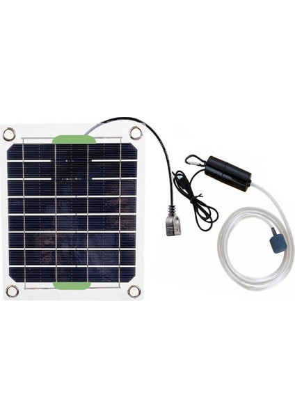 Monokristalin Silikon 20W Güneşli Su Hava Pompası Havuz Oksijenatoru Gölet Hava Oksijen Pompası Ev Balık Malzemeleri (Yurt Dışından)