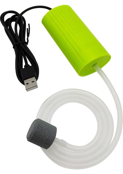 Gn Stili D08D Ultra Sessiz Akvaryum Hava Pompası Mini USB Balık Tankı Aeratör Pompası Taşınabilir Balık Tutma Için Baloncu ile (Yurt Dışından)