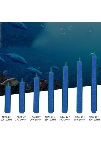 Mavi Stil 6 Inç (15CM) 10CM Hava Pompası Kum Taşı Akvaryum Oksijen Pompası Taze Hava Taşı Balık Tankı Havalandırıcı Pompası (Yurt Dışından) modelleri