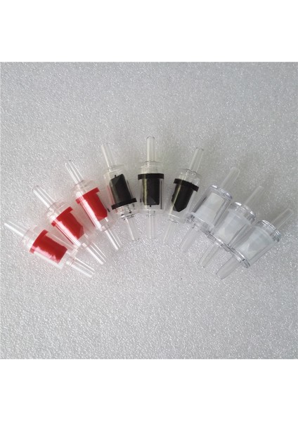 Stili Temizle Tek Boyut 5 Adet Ev Balık Akvaryumu Hava Pompası Kontrol Valfi 5 x Tek Yönlü Geri Dönüş Valfi Akvaryum Co2 Sistemi Hava Pompası Üç Renk (Yurt Dışından) modelleri