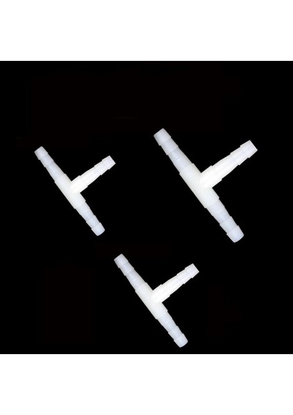 Plastik 3 Yollu Stil Çap 4mm Akvaryum Balık Tankı Hava Pompası Bağlantı T Şekilli Bağlayıcı Kontrol Valf Hava Boru Aksesuarları Plastik (Yurt Dışından) modelleri