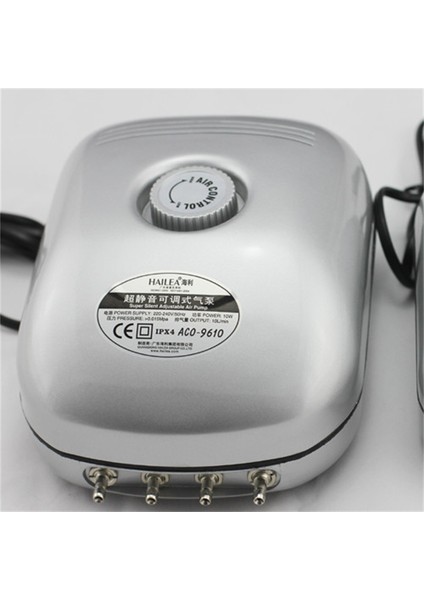 Aco 9602 Stili Haılea Aco Yeni Ultra Sessiz Ayarlanabilir Akvaryum Hava Pompası Balık Tankı Oksijen Hava Pompası Akvaryum Aksesuarları (Yurt Dışından) modelleri