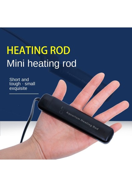 20W Tarzı 110V Abd Fişi Balık Tankı Akvaryum 25℃ Otomatik Sabit Sıcaklık Isıtma Çubuğu Kaplumbağa Tankı Mini Balık Tankı Isıtma Çubuğu Betta Isıtıcı (Yurt Dışından) modelleri