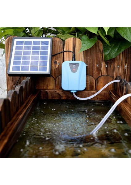 2. Güneş Panelleri Stili 2l/dakika Akvaryum Hava Pompası Güneş Enerjili Oksijen Seviyesi Arttırıcı Balık Tankı Oksijen Pompası USB Şarjlı Havuz Havalandırıcı Su Pompası 1 Hava Taşı Ile (Yurt Dışından) fırsatları