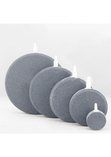 1 Adet Gri Stil 4 cm Balık Tankı Akvaryum Hava Taşı Oksijen Aerator Hava Kabarcığı Havuzu Pompası Hidroponik Oksijen Kaynağı Büyük (Yurt Dışından)