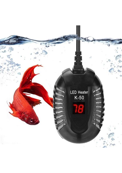 K-50 Stili 100W Akvaryum Termostatı LED Ekranlı Dijital Balık Tankı Su Isıtıcısı Daldırma Sıcaklık Kontrol Cihazı (Yurt Dışından) fırsatları
