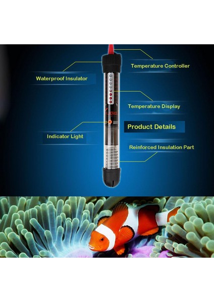 25W Tarzı Akıllı Sıcaklık Ayarlı Akvaryum Daldırma Su Isıtıcı Elektrikli Su Isıtıcısı Kazan Su Isıtma (Yurt Dışından)