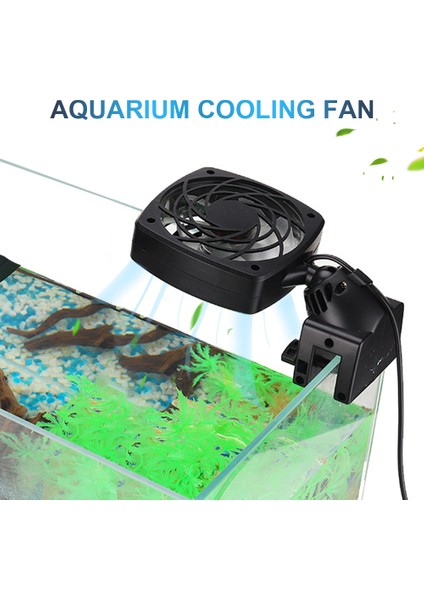 Abd Adaptörü ve Fan Stili Akvaryum Hayranı Akvaryum Soğutucuları Soğutma Fan Sistemi Tuz Tatlısu Akvaryum Balık Tankı Sıcaklık Kontrol Soğutma (Yurt Dışından) fiyatları