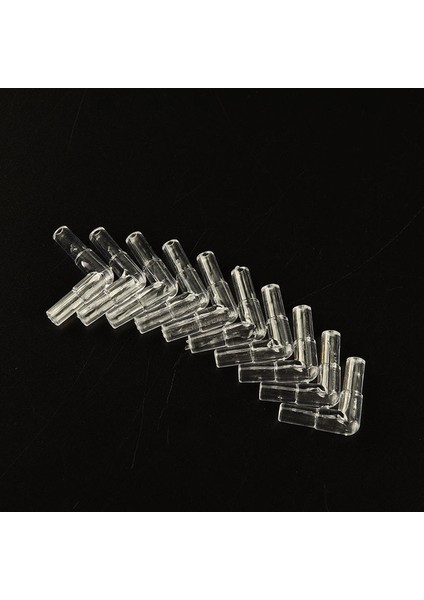 Net Stil Tek Boyut L Şekilli Hava Hattı Boru Bağlantıları Akvaryum Balık Tankı Plastik Şeffaf 2 Yollu Net Dirsek Bağlayıcı (Yurt Dışından) fırsatları