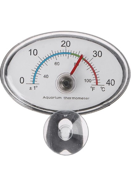 Yelpaze Şekli Stili M Beden 594C Akvaryum Termometresi Iğne Balık Tankı Sıcaklık Kadranı Daldırılabilir Emme Kupası (Yurt Dışından) fırsatları