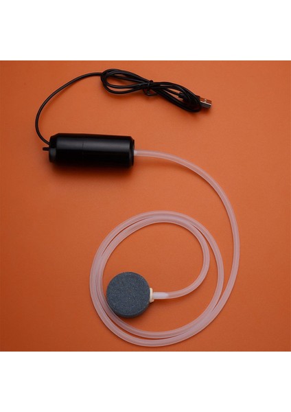 Siyah Stil S Beden Mini Taşınabilir Mini USB Akvaryum Balık Tankı Oksijen Hava Pompası Sessiz Enerji Tasarrufu Kompresör Akvaryum Terraryum Balık Tankı Aksesuarı (Yurt Dışından)