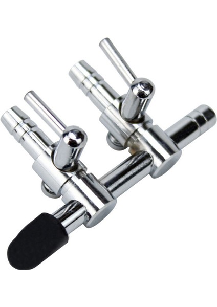 2 Konektör Stili Tek Boyut Akvaryum Aksesuarı Akvaryum Inline Hava Bölücü Kontrol Valfi Balık Tankı Oksijen Pompası Hortum Dayanıklı Akvaryum Hava Bölücü (Yurt Dışından)