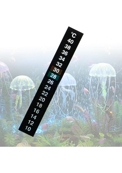 Siyah Stil 5 Adet Pc Slot Yapışkan Dijital Akvaryum Balık Tankı Buzdolabı Termometre Sticker Sıcaklık Temp Ölçüm Çıkartmaları Araçları Satışta (Yurt Dışından) fırsatları