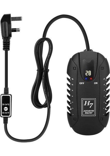 Ingiltere Fiş Stili 25W Nıcrew Daldırılabilir Dijital Akvaryum Isıtıcı ile Akıllı LED Sıcaklık Ekranı Balık Tankı Sıcaklık Ayarı 25W 50W (Yurt Dışından)