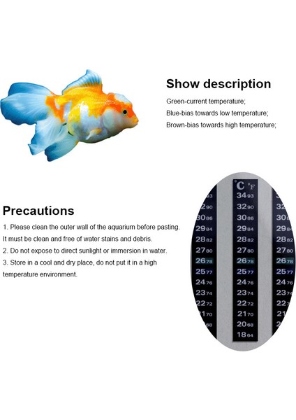1 Bilgisayar Stili Gosterildigi Gibi Pc'ler Için Yapışkan Dijital Akvaryum Balık Tankı Buzdolabı Termometre Sticker Ölçüm Etiketleri Sıcaklık Kontrol Araçları Ürünleri (Yurt Dışından) fırsatları